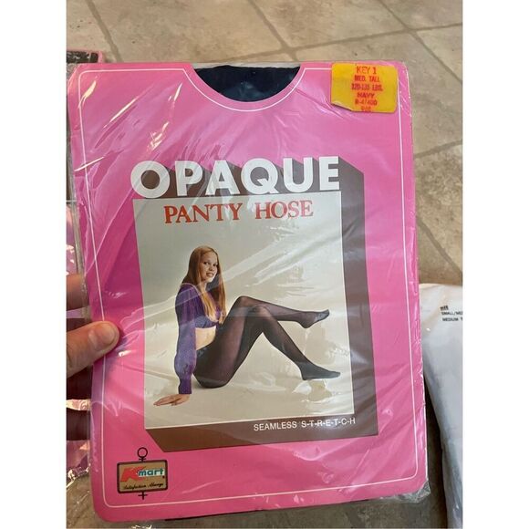Vintage Retro 1960’s 1970’s Pantyhose Lot In Package 5 Pair - Picture 4 of 10